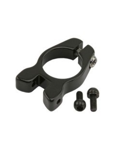 Alloy Seatpost Clamp Rear Rack Mount 31.8 mm Black.